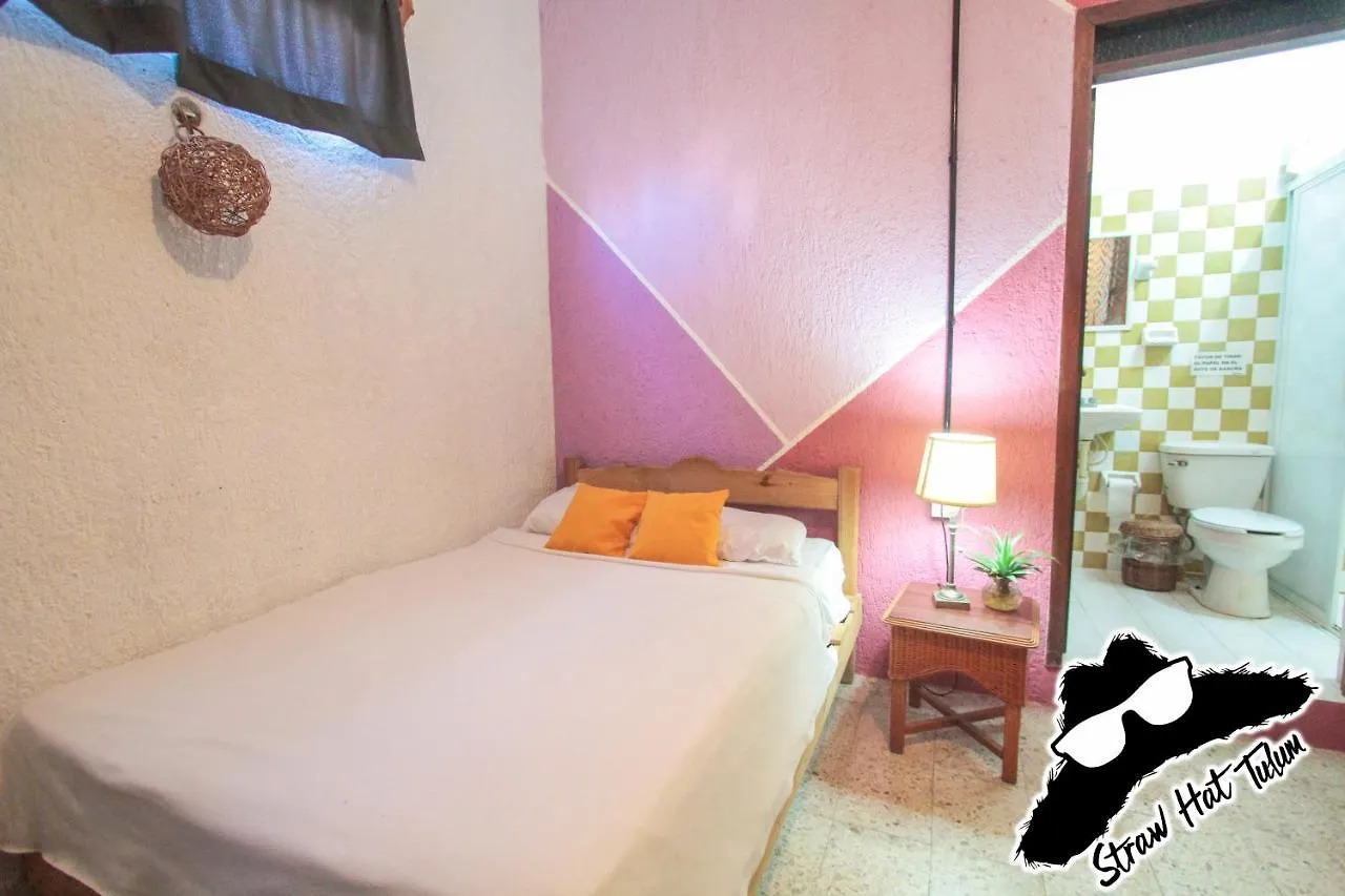 Straw Hat Hostel & Rooftop Bar Tulum Mexico