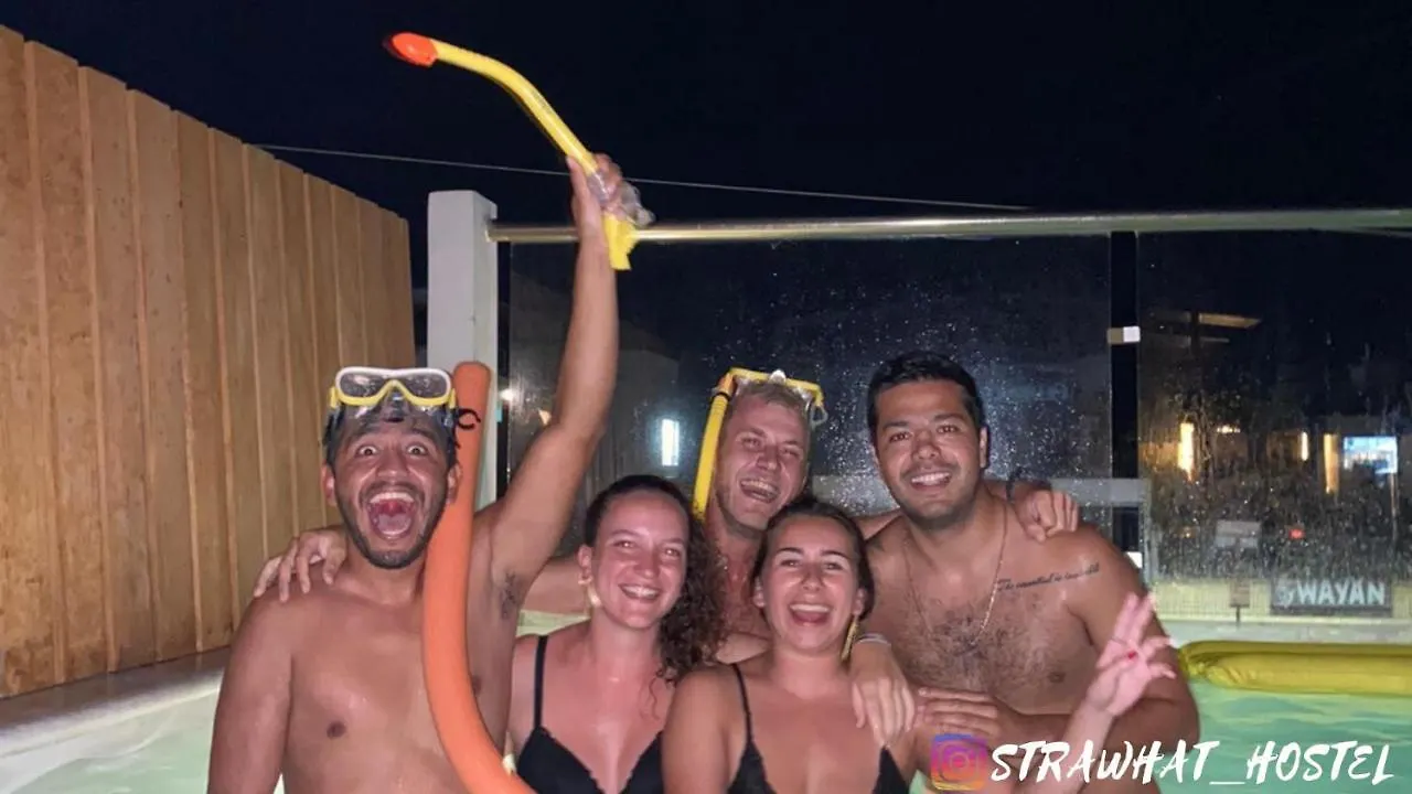 Straw Hat Hostel & Rooftop Bar Tulum Mexico